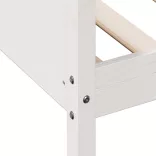 fehér tömör fenyőfa kanapéágy matrac nélkül 90 x 200 cm