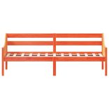 kanapéágy ágy matrac viaszbarna 100x200 cm tömör fa fenyőfa