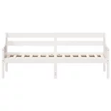 fehér tömör fenyőfa kanapéágy matrac nélkül 90 x 190 cm