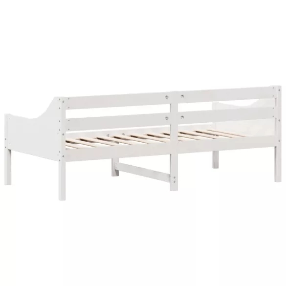 fehér tömör fenyőfa kanapéágy matrac nélkül 90 x 190 cm