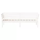 fehér tömör fenyőfa kanapéágy matrac nélkül 80 x 200 cm