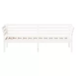 fehér tömör fenyőfa kanapéágy matrac nélkül 90 x 200 cm