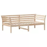 tömör fenyőfa kanapéágy matrac nélkül 90 x 190 cm