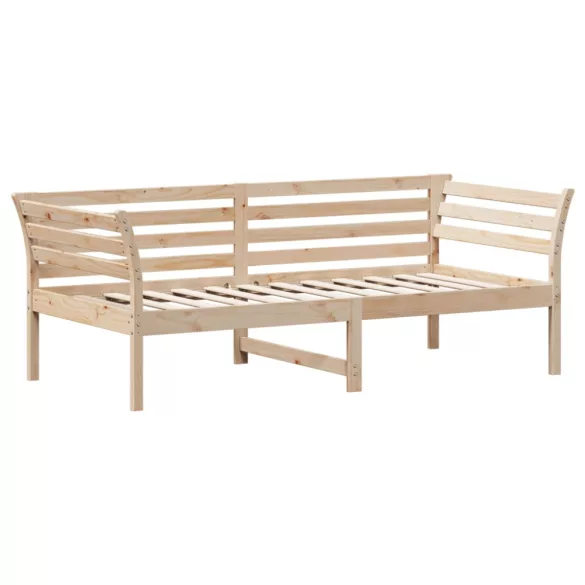 tömör fenyőfa kanapéágy matrac nélkül 90 x 190 cm