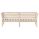 tömör fenyőfa kanapéágy matrac nélkül 90 x 190 cm