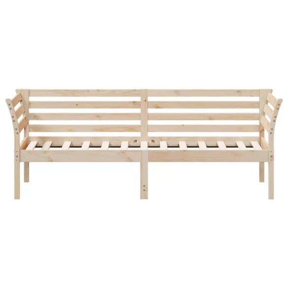 tömör fenyőfa kanapéágy matrac nélkül 90 x 190 cm