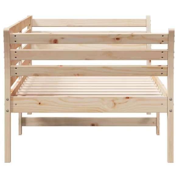 tömör fenyőfa kanapéágy matrac nélkül 90 x 190 cm
