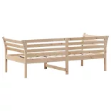 tömör fenyőfa kanapéágy matrac nélkül 90 x 190 cm