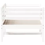 fehér tömör fenyőfa kanapéágy matrac nélkül 90 x 190 cm