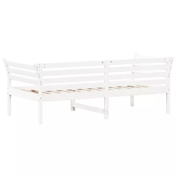 fehér tömör fenyőfa kanapéágy matrac nélkül 90 x 190 cm