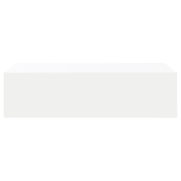 fehér TV-szekrény LED-lámpákkal 60x35x15,5 cm