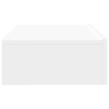 fehér TV-szekrény LED-lámpákkal 60x35x15,5 cm