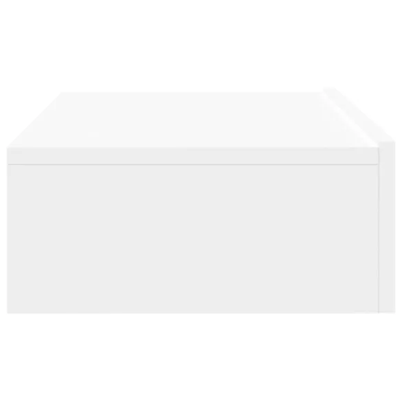 fehér TV-szekrény LED-lámpákkal 60x35x15,5 cm