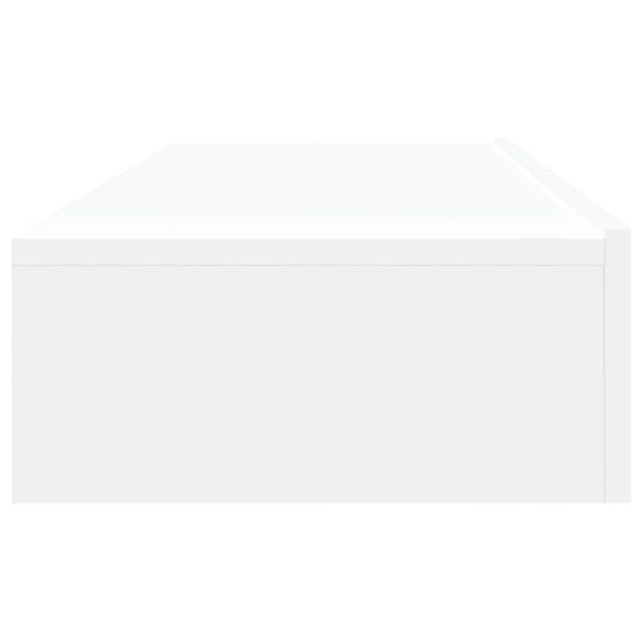 2 db fehér TV-szekrény LED-lámpákkal 60x35x15,5 cm