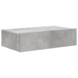 betonszürke TV-szekrény LED-lámpákkal 60x35x15,5 cm