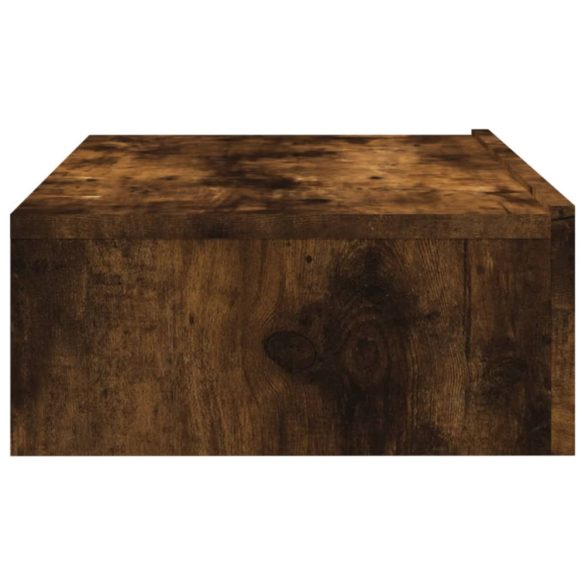 sonoma tölgyszínű TV-szekrény LED-lámpákkal 60x35x15,5 cm