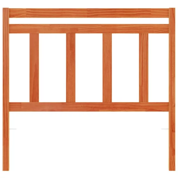 viaszbarna tömör fenyőfa fejtámla 100 cm