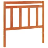 viaszbarna tömör fenyőfa fejtámla 100 cm