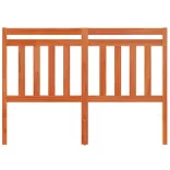 viaszbarna tömör fenyőfa fejtámla 135 cm