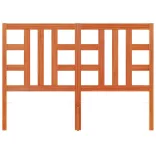 viaszbarna tömör fenyőfa fejtámla 135 cm