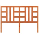 viaszbarna tömör fenyőfa fejtámla 150 cm