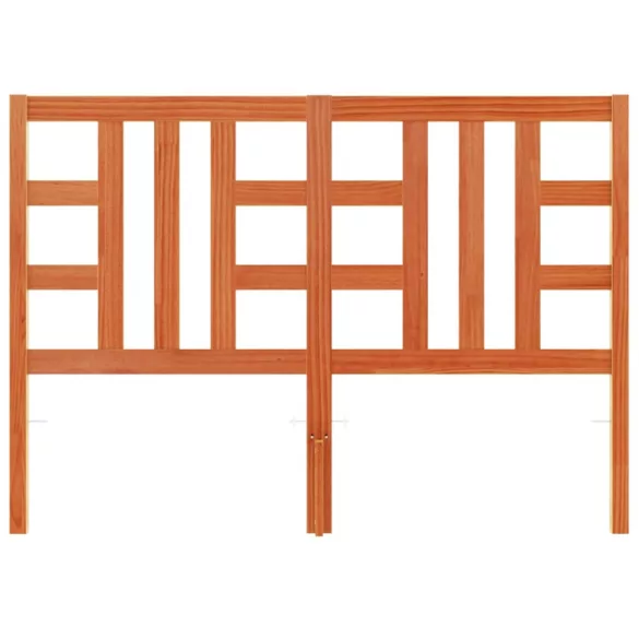 viaszbarna tömör fenyőfa fejtámla 150 cm