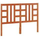 viaszbarna tömör fenyőfa fejtámla 150 cm