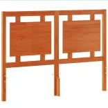 viaszbarna tömör fenyőfa fejtámla 135 cm