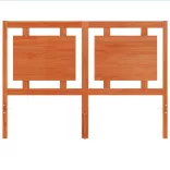 viaszbarna tömör fenyőfa fejtámla 135 cm