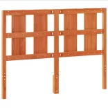 viaszbarna tömör fenyőfa fejtámla 135 cm