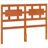 viaszbarna tömör fenyőfa fejtámla 135 cm