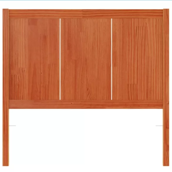 viaszbarna tömör fenyőfa fejtámla 100 cm