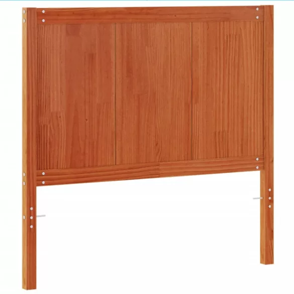 viaszbarna tömör fenyőfa fejtámla 100 cm