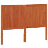 viaszbarna tömör fenyőfa fejtámla 135 cm