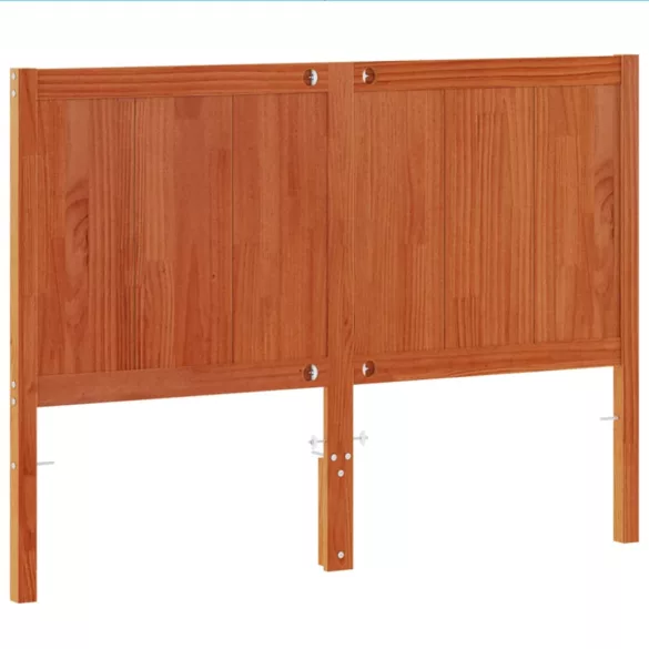 viaszbarna tömör fenyőfa fejtámla 150 cm