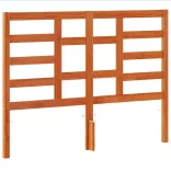 viaszbarna tömör fenyőfa fejtámla 135 cm