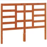 viaszbarna tömör fenyőfa fejtámla 135 cm