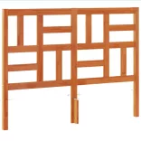 viaszbarna tömör fenyőfa fejtámla 135 cm