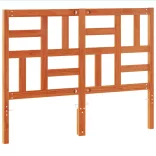 viaszbarna tömör fenyőfa fejtámla 135 cm