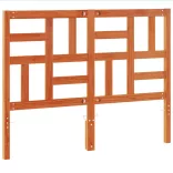 viaszbarna tömör fenyőfa fejtámla 150 cm