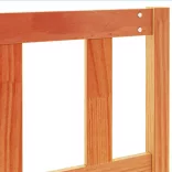 viaszbarna tömör fenyőfa fejtámla 150 cm