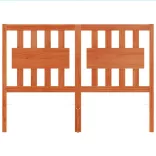 viaszbarna tömör fenyőfa fejtámla 135 cm