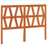 viaszbarna tömör fenyőfa fejtámla 160 cm