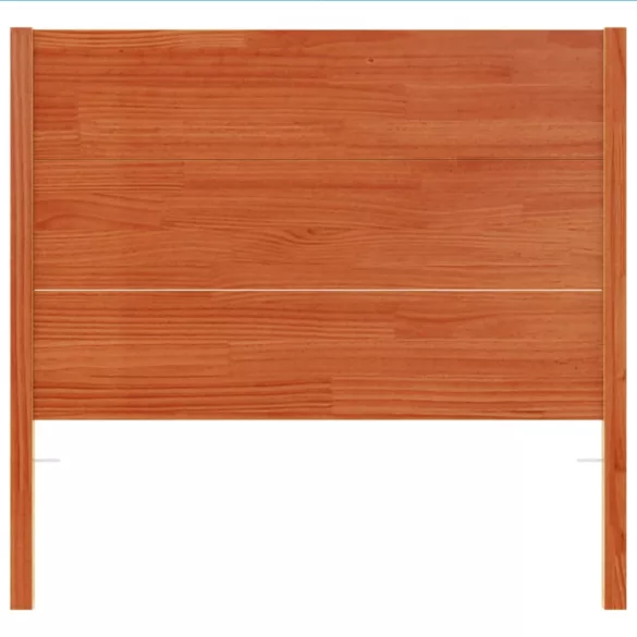 viaszbarna tömör fenyőfa fejtámla 100 cm