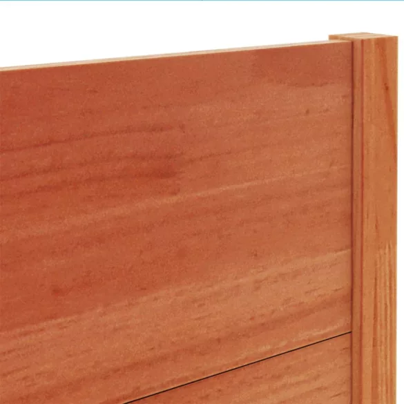 viaszbarna tömör fenyőfa fejtámla 100 cm