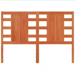 viaszbarna tömör fenyőfa fejtámla 135 cm