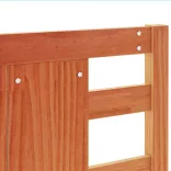 viaszbarna tömör fenyőfa fejtámla 135 cm