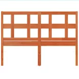 viaszbarna tömör fenyőfa fejtámla 135 cm