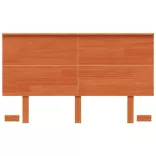 viaszbarna tömör fenyőfa fejtámla 120 cm