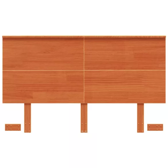 viaszbarna tömör fenyőfa fejtámla 120 cm